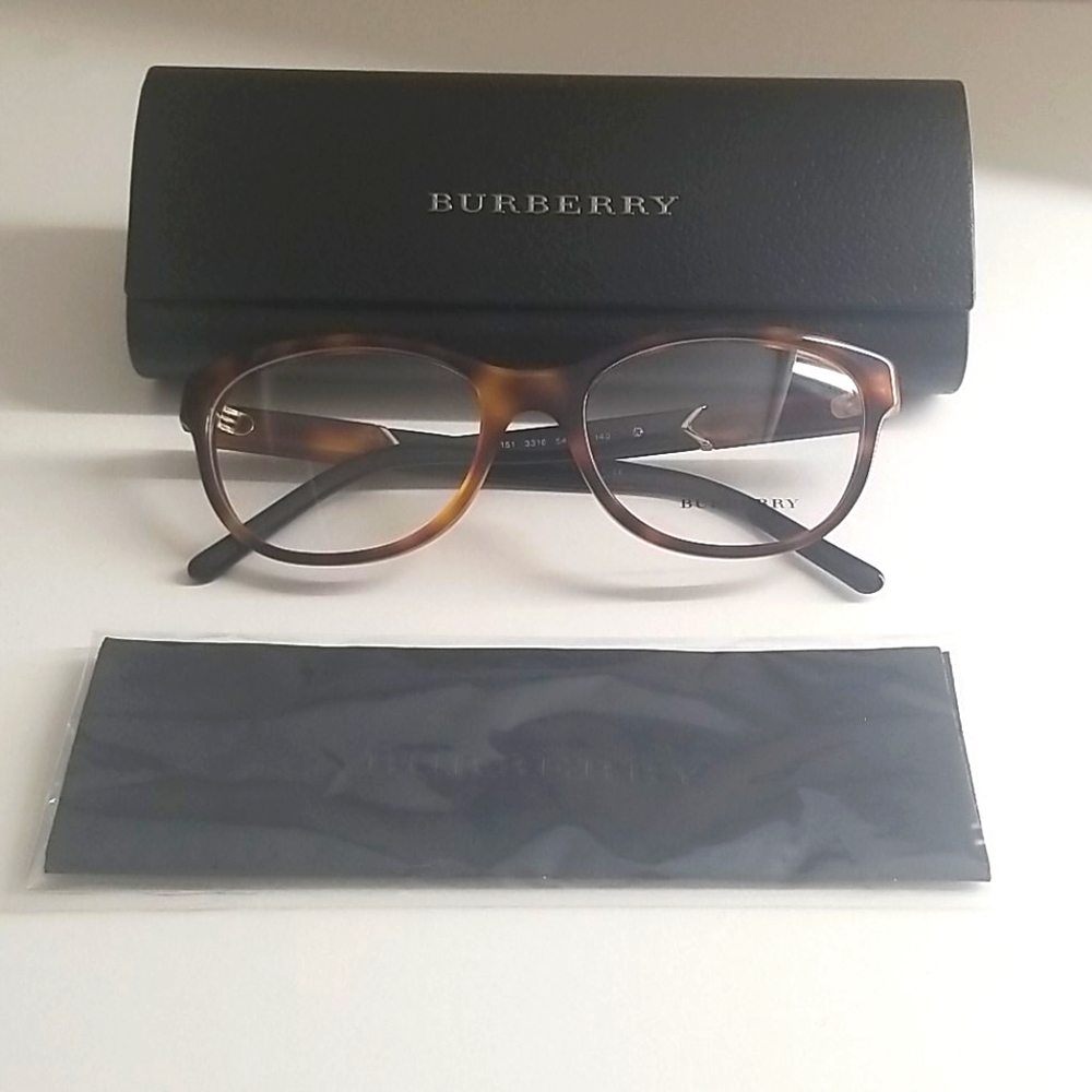 New Burberry B 2151 eyeglasses soft cat eye